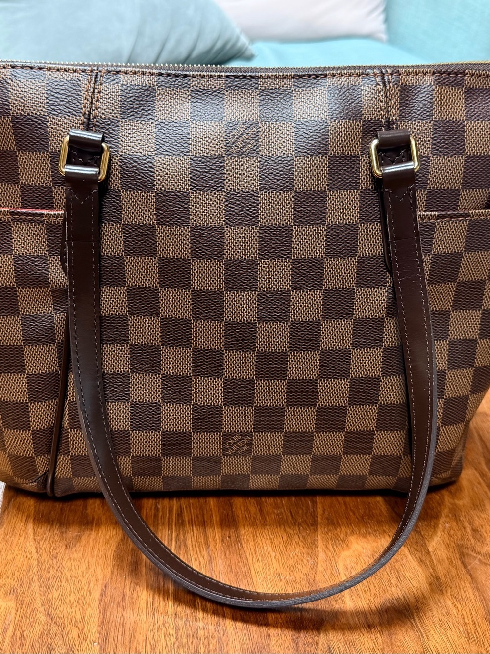 Louis Vuitton Totally PM Damier Ebene Tote Bag – Excellent / Authentic ❤️❤️❤️